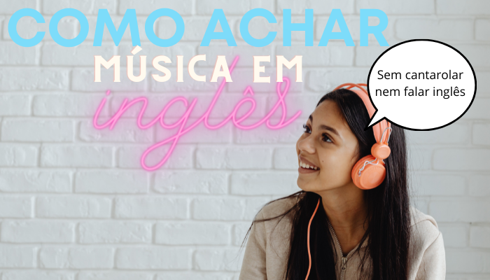 Como achar música em inglês